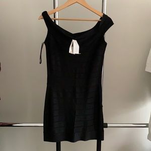 French Connection black  body-con dress